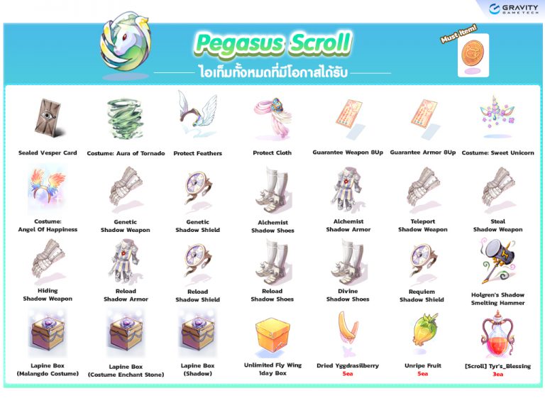 Pegasus Scroll Ragnarok Online