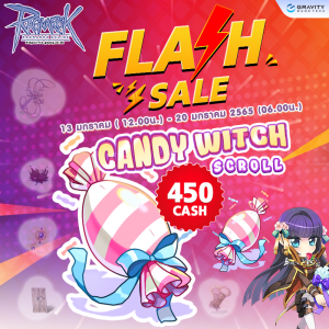 Flash Sale : Candy Witch Scroll – Ragnarok Online