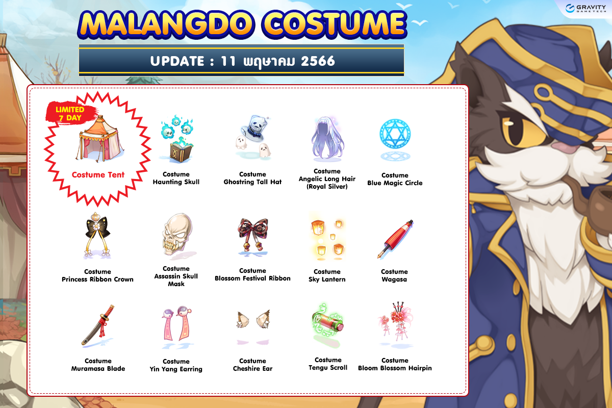 Update! Malangdo Costume (February 2023) – Ragnarok Online