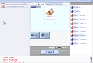 Untochable Ragnarok Unknown Watch Enchant – Ragnarok Online