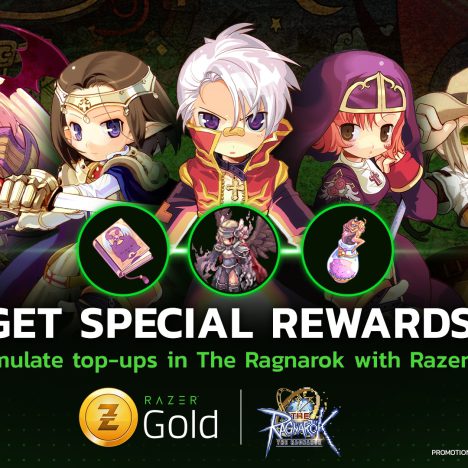The Ragnarok x Razer Gold : เติมเกมง่าย ได้ของคุ้ม!