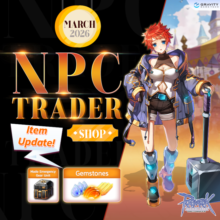 Npc Getting Update NPC Trader Update (25 Mar 2026) β Ragnarok Online