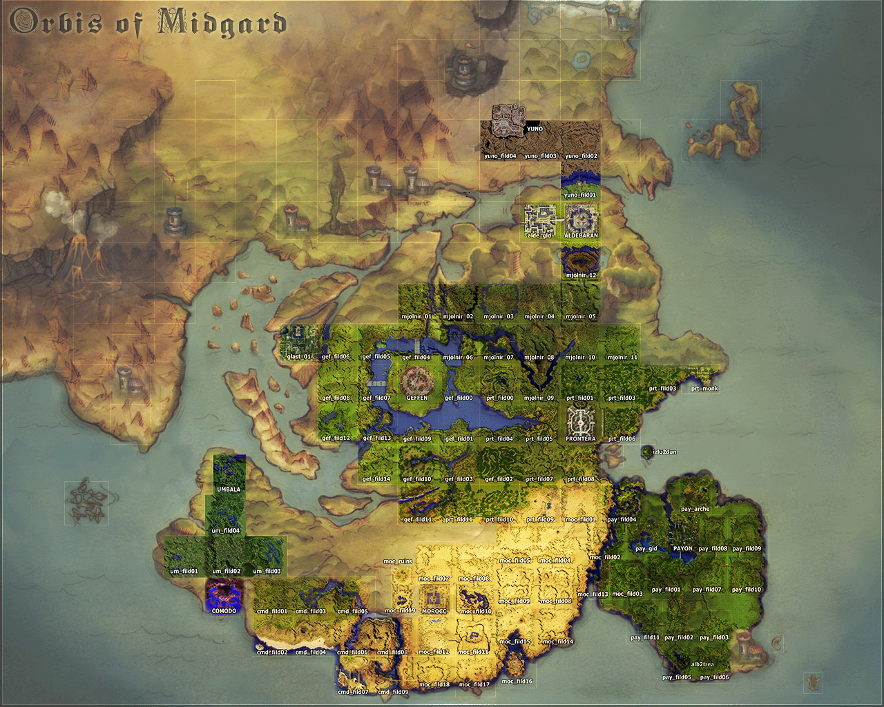 Ragnarok Map